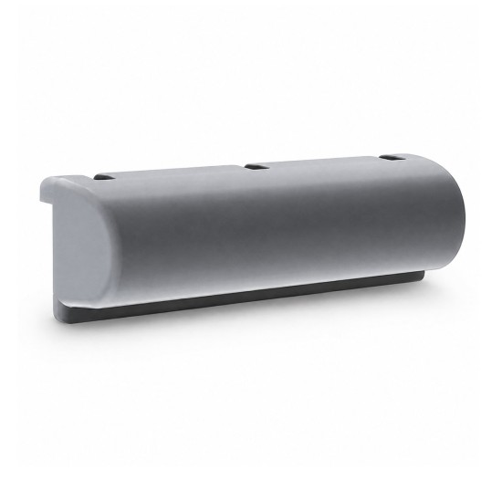 Prieplaukos fenderis MBF150 POLYFORM Marina Bumper 650x150 mm (pilkas)