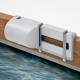 Prieplaukos fenderis MBF150 POLYFORM Marina Bumper 650x150 mm (pilkas)