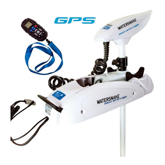 Elektrinis laivapriekio GPS variklis Watersnake Geo-Spot 65LB/54 12V