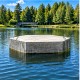 Hexagoninis betoninis pontonas, kraštinė 2,4 m