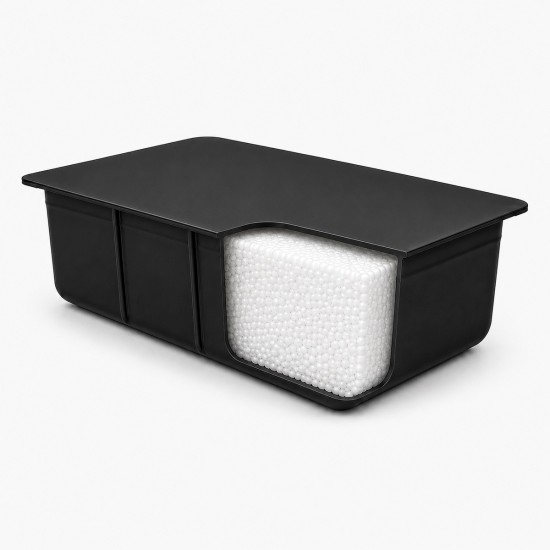 Plastikinis pontonas 230L su EPS užpildu lieptui – 113×64×45 cm