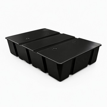 Plastikinis pontonas 240L su EPS užpildu lieptui (120×80×28 cm)
