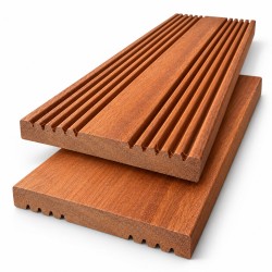 Terasinės lentos BANGKIRAI 19x118x2800 – dvipusė (lygi/rifliuota), vnt