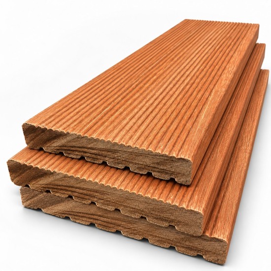 Bangkirai terasinė lenta FAS 25×145×4280 mm, rifliuota