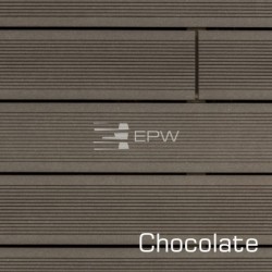 Terasinė lenta EPW LX120, rifliuota, 22x120x3200, šokoladas, vnt