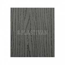 Terasinė lenta Plastivan 28x162x4000 DFDE162, Stone Grey, medžio imitacija, vnt