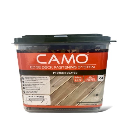 CAMO ProTech C4 medsraigčiai terasai 60 mm TX15, 1750 vnt.