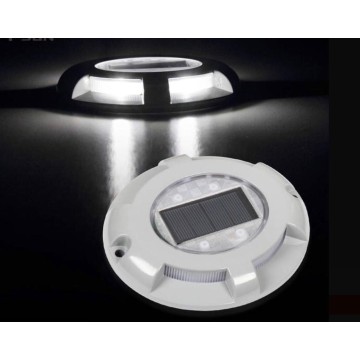 Lempa SOLAR su saulės baterija IP65 (4 LED, aliuminis)