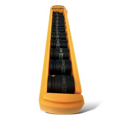 TOLSEN INDUSTRIAL smūginių galvučių rinkinys CrMo 10 vnt. (10–24 mm)
